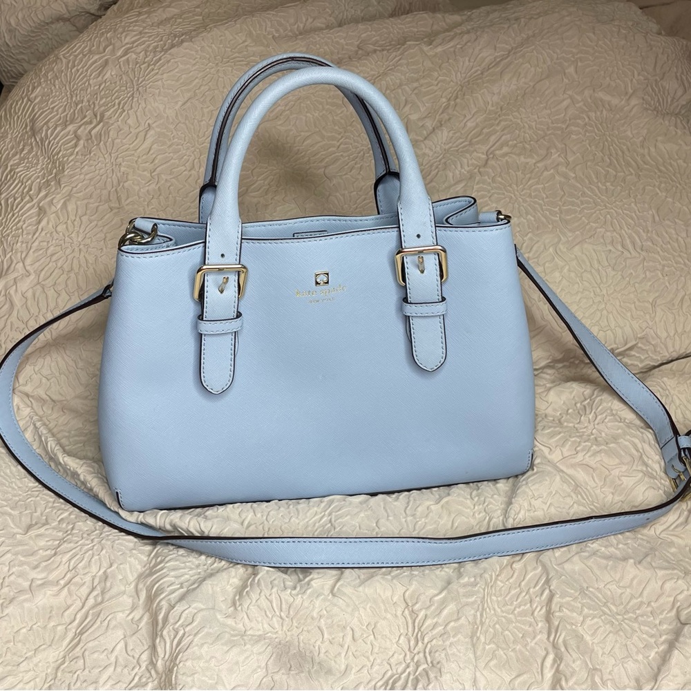 EUC Kate Spade Baby Blue Satchel